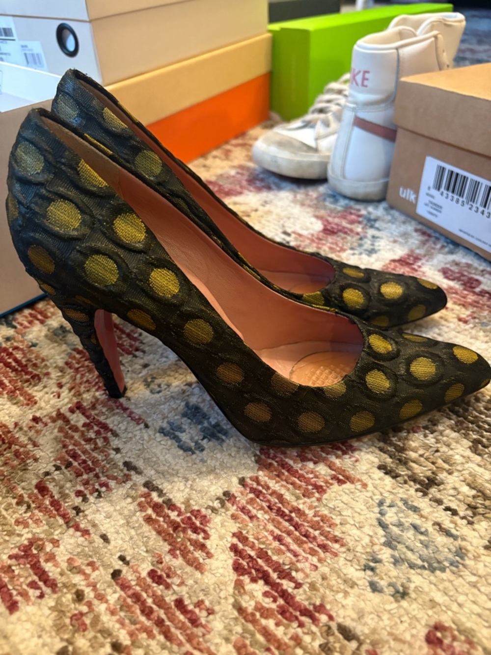 Prada Polka Dot Pumps - Picture 2 of 3